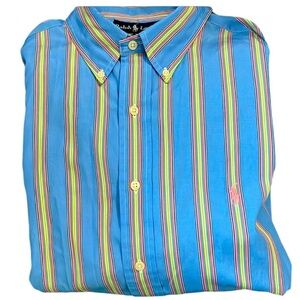 Mens new no tags Polo by Ralph Lauren long sleeved shirt 17-1/2 XL